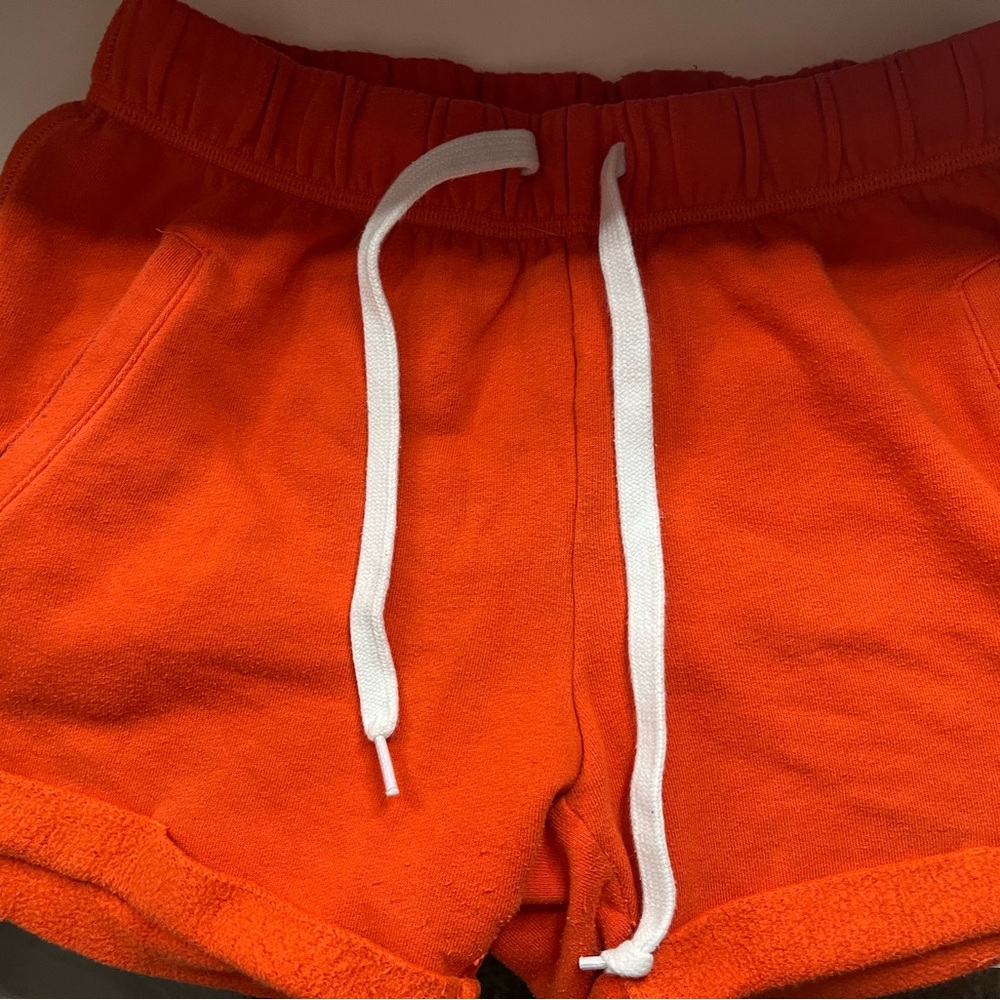 PINK Victoria Secret Orange Shorts